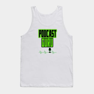 Podcast Guru Design for Podcast Lovers Tank Top